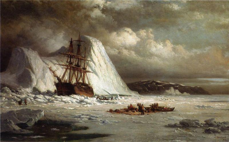 William Bradford Icebound Ship